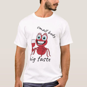 Kardinaalrode Mier Smaak T-shirt