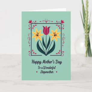 Kardinaals Tulp Stiefmoeder Kaart