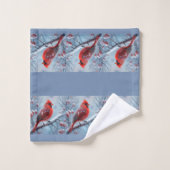 kardinale badkamer handdoek set, (Wasdoekje)