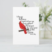 Kardinale Kaart (Staand voorkant)