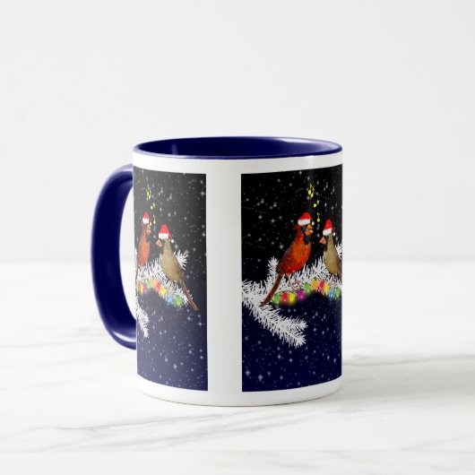 Kardinale kerstMok Mok (Voorkant links)