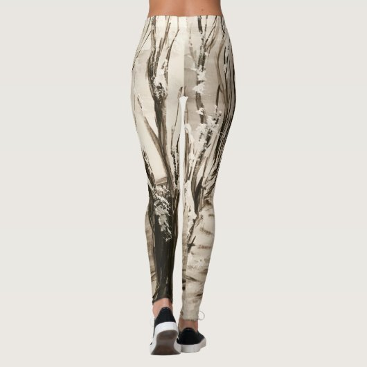 Kardinale Leggings (Achterkant)