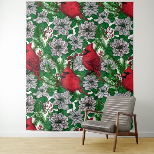 Kardinalen 2 wandkleed (In situ)