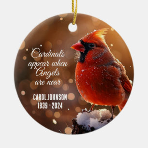 Kardinalen en Engelen Gepersonaliseerd Ornament