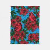 Kardinalen Fleece Deken (Voorkant)