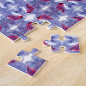 Kardinalen in de sneeuw legpuzzel (Zijkant)