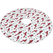 Kardinalen Kerstboom Rok (Gekanteld)