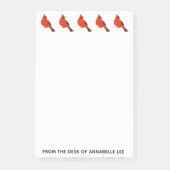 Kardinalen Post-it® Notes (Voorkant)