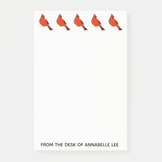 Kardinalen Post-it® Notes (Voorkant)