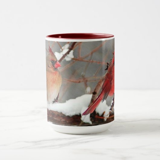 kardinalen voor mannetjes en vrouwen mok (Midden)