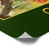 Kardinalis - POSTER - Collage van kardinalen (Hoek)