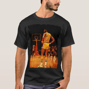 Kareem Abdul Jabbar ontwerp van basketbal 2 T-shirt