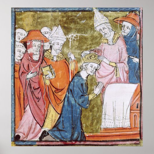 Karel de Grote-kerkstad Karel de Grote Poster (Voorkant)