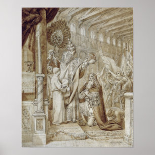 Karel de Grote-kroon Poster