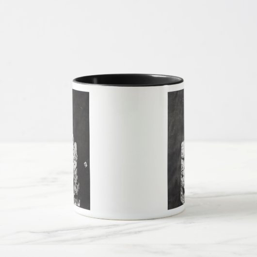 Karel de Grote-schaap" Mok (Midden)