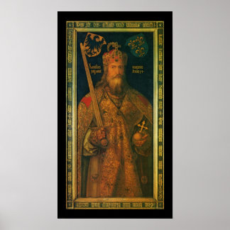 Karel de Grote van Dürer Canvas Print