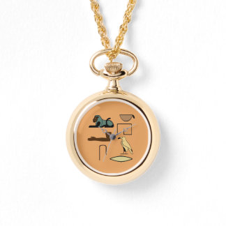 Karel Naam in Hiërogliefen symbolen van het oude E Horloge