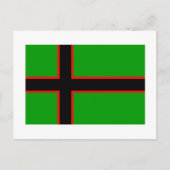 Karelia Flag Briefkaart (Voorkant)