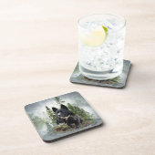 Karelian Beer Dog Bier Onderzetter (Rechterzijde)