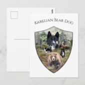 Karelian Beer Dog Briefkaart (Voorkant / Achterkant)