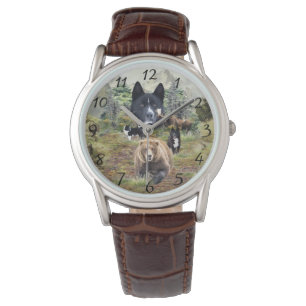 Karelian Beer Dog Horloge