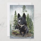 Karelian Beer Dog Kaart (Achterkant)