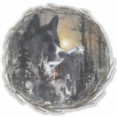 Karelian Beer Dog Sticker (Voorkant)