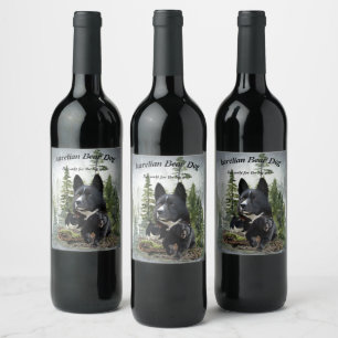 Karelian Beer Dog Wijn Etiket
