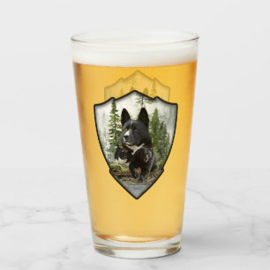 Karelische berenhond glas