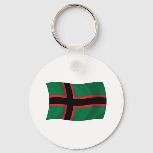 Karelische Vlag Sleutelhanger