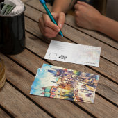 Karelsbrug Praag Tsjechië Briefkaart