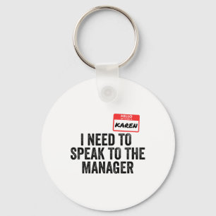 Karen Halloween Kostuum Grappige Paren Matching La Sleutelhanger