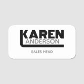 Karen Name Tag (Voorkant)