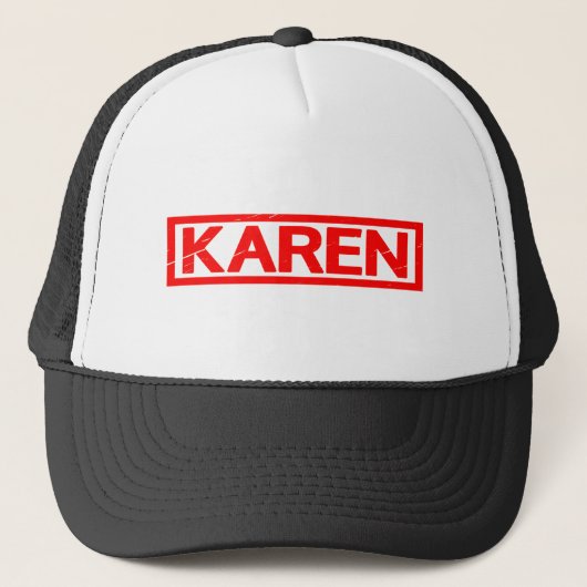 Karen Stamp Trucker Pet (Voorkant)