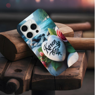 Karen's Heart Stone bij de rivier iPhone 15 Pro Case