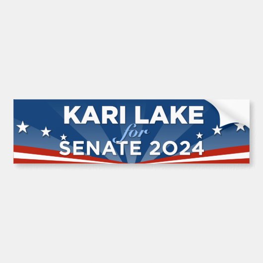 Kari Lake Senaat 2024 Bumpersticker (Voorkant)