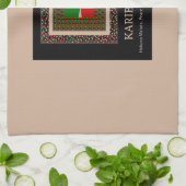 Karibu Kenya: Levendige nationale vlag kleuren Hak Theedoek (Gevouwen)