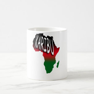 Karibu - Welcome - Swahili Koffiemok