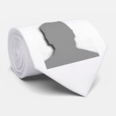 Karikatuur Stropdas Sjabloon (Opgerold)