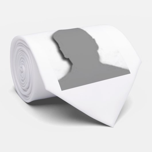 Karikatuur Stropdas Sjabloon (Opgerold)