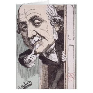 Karikatuur van Albert, Duc de Broglie
