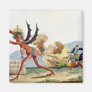 Karikatuur van de Engelse regering, 1793 Magneet