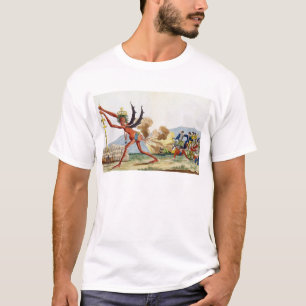 Karikatuur van de Engelse regering, 1793 T-shirt