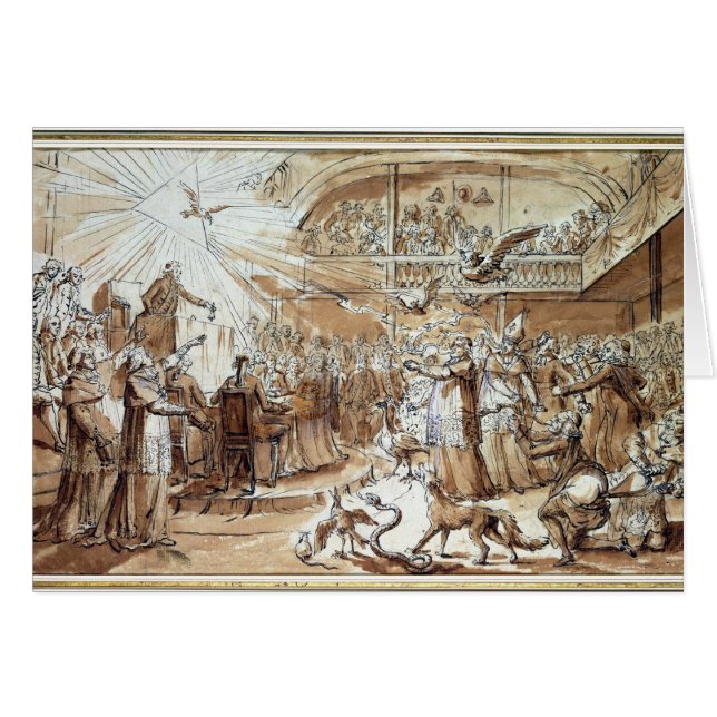 Karikatuur van de geestelijkheid (Voorkant Horizontaal)