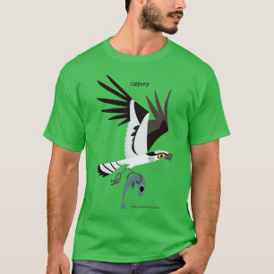Karikatuur van de Osprey T-shirt