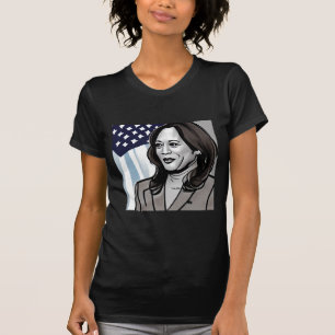 Karikatuur van Kamala Harris T-shirt