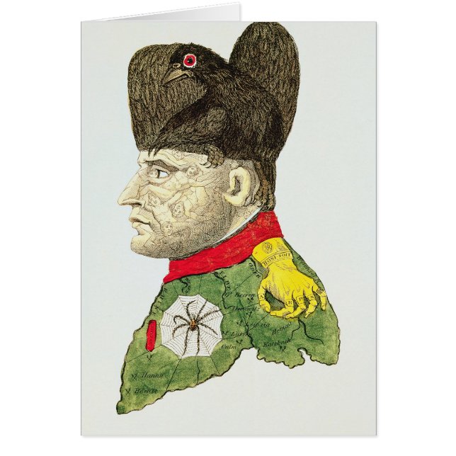 Karikatuur van Napoleon Bonaparte (Voorkant)