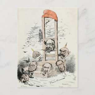 Karikatuur van Napoleon III Otto Briefkaart