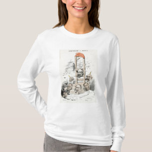 Karikatuur van Napoleon III Otto T-shirt