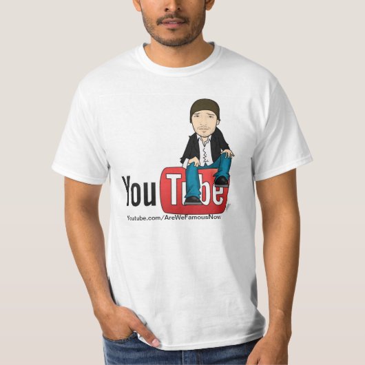 Karim op Youtube T-shirt (Voorkant)